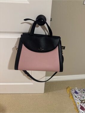 Kate Spade Pink, Black White Bag